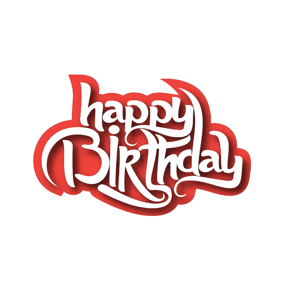 Free vector happy birthday text made of handwriting vector design element