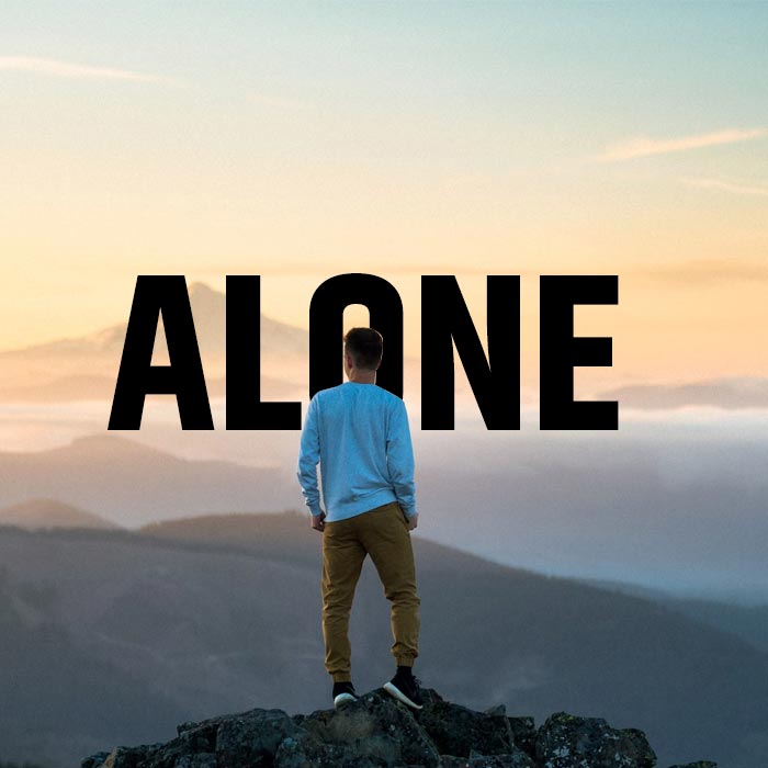 Alone Whatsapp DP Images free download