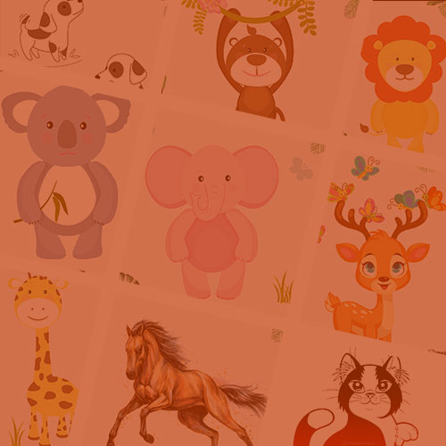 Cute Animal Vector Images Free Download