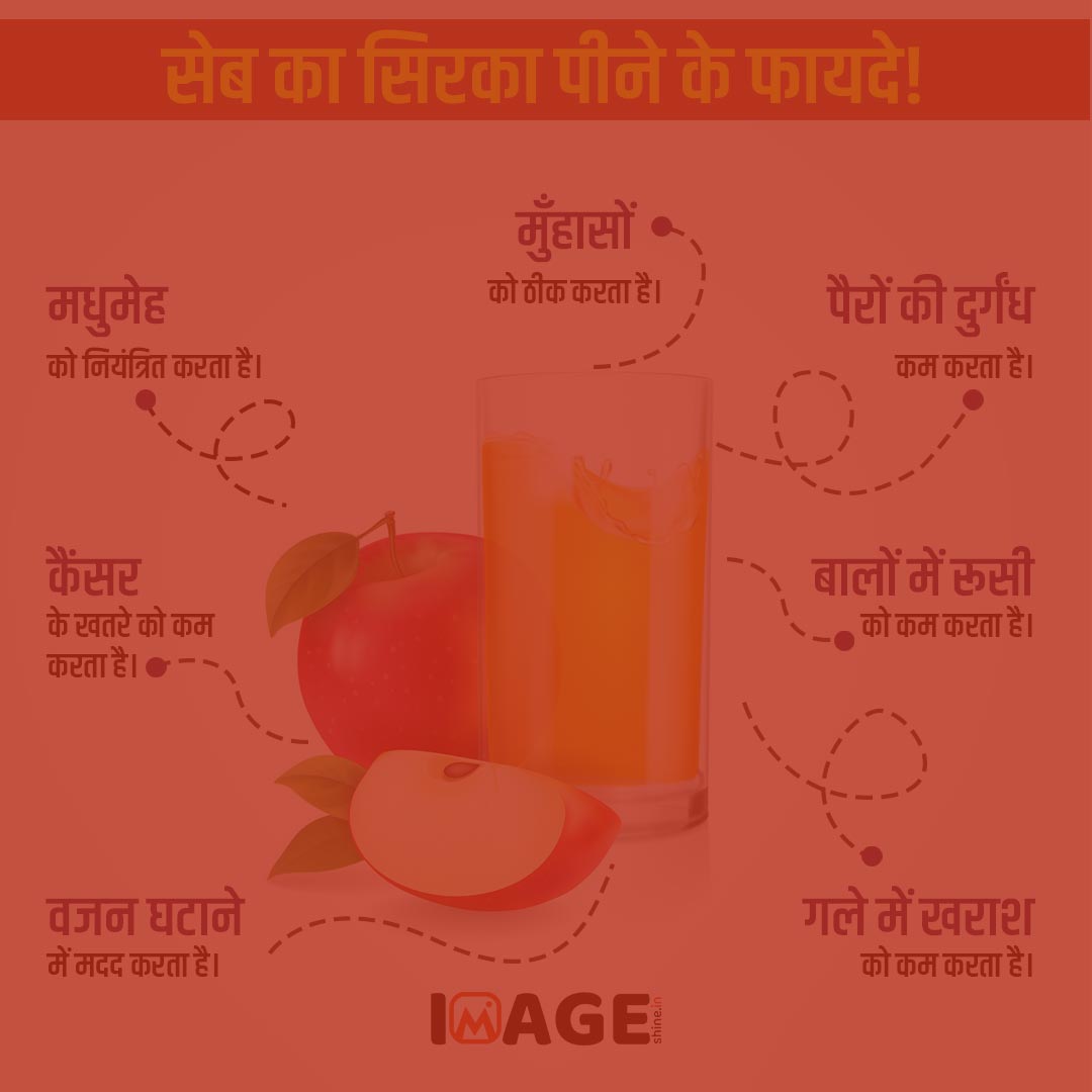 Health benefits of Apple cider vinegar in hindi