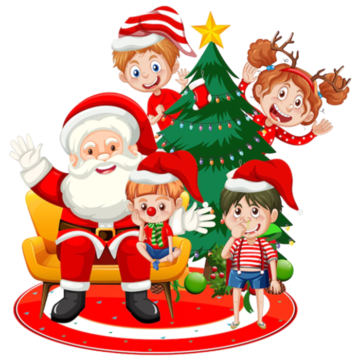 Merry Christmas Santa Claus PNG Images